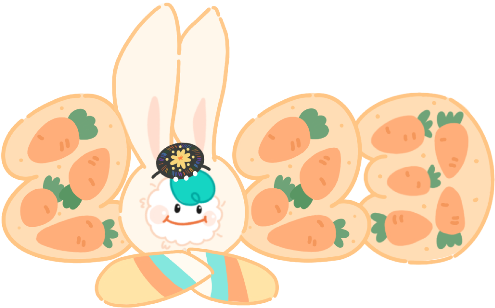 2023 토끼 이미지